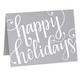 Happy Holidays Folded Shimmer Holiday Cards Image 1 of 10